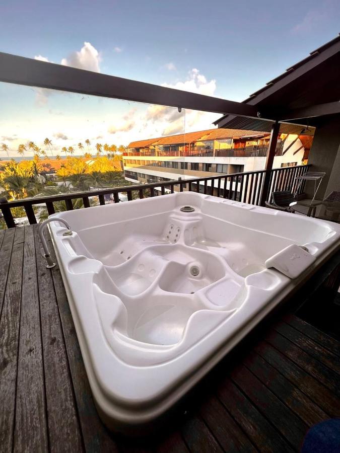 Flat Duplex De Luxo Em Muro Alto Com Jacuzzi Privativa Porto de Galinhas Exterior photo