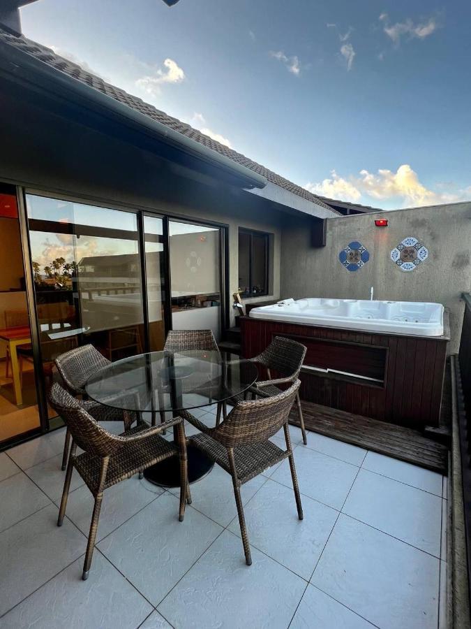 Flat Duplex De Luxo Em Muro Alto Com Jacuzzi Privativa Porto de Galinhas Exterior photo